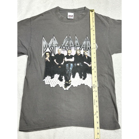 Vintage 1999 Def Leppard Euphoria Tour T-Shirt Men's Size Medium Band Tee - Picture 6 of 7